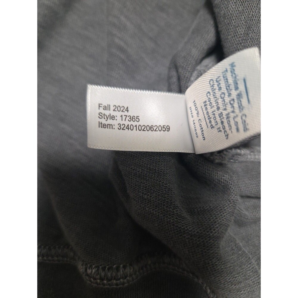 Marine Layer Cotton Heavy Slub Raglan Crewneck Sweatshirt Grey Mens XL Fall - Picture 7 of 10